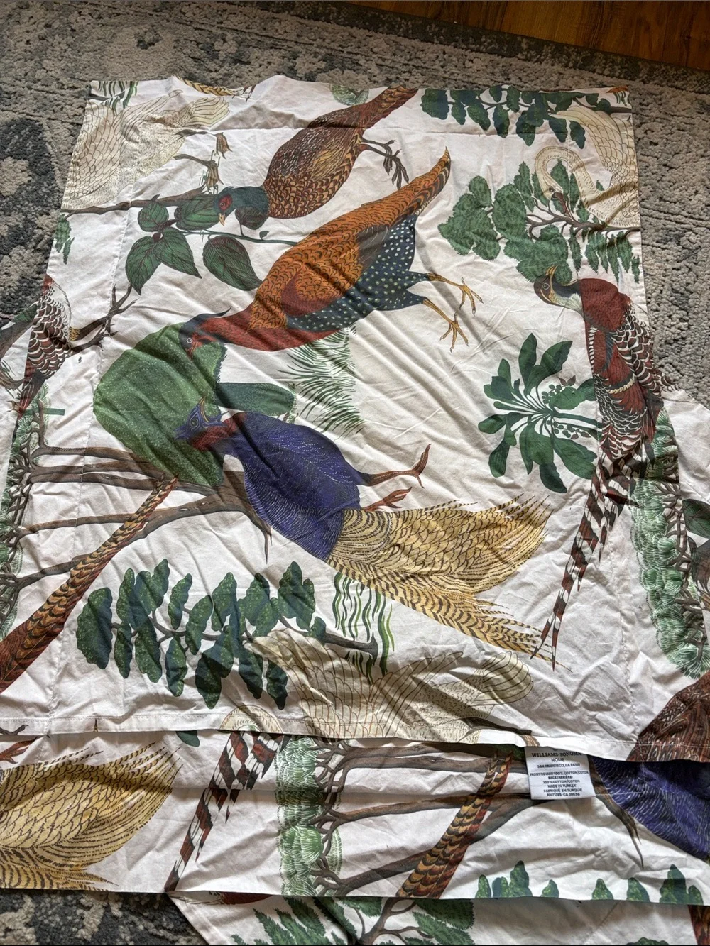 Williams Sonoma Williams Sonoma Home Winslow Pheasant printed shams